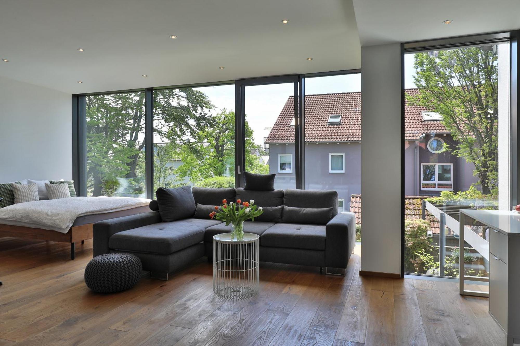 Moderne Studio-Wohnung Gersthofen Kültér fotó