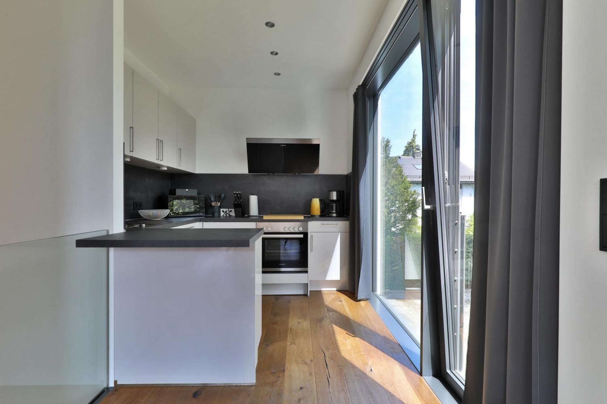 Moderne Studio-Wohnung Gersthofen Kültér fotó