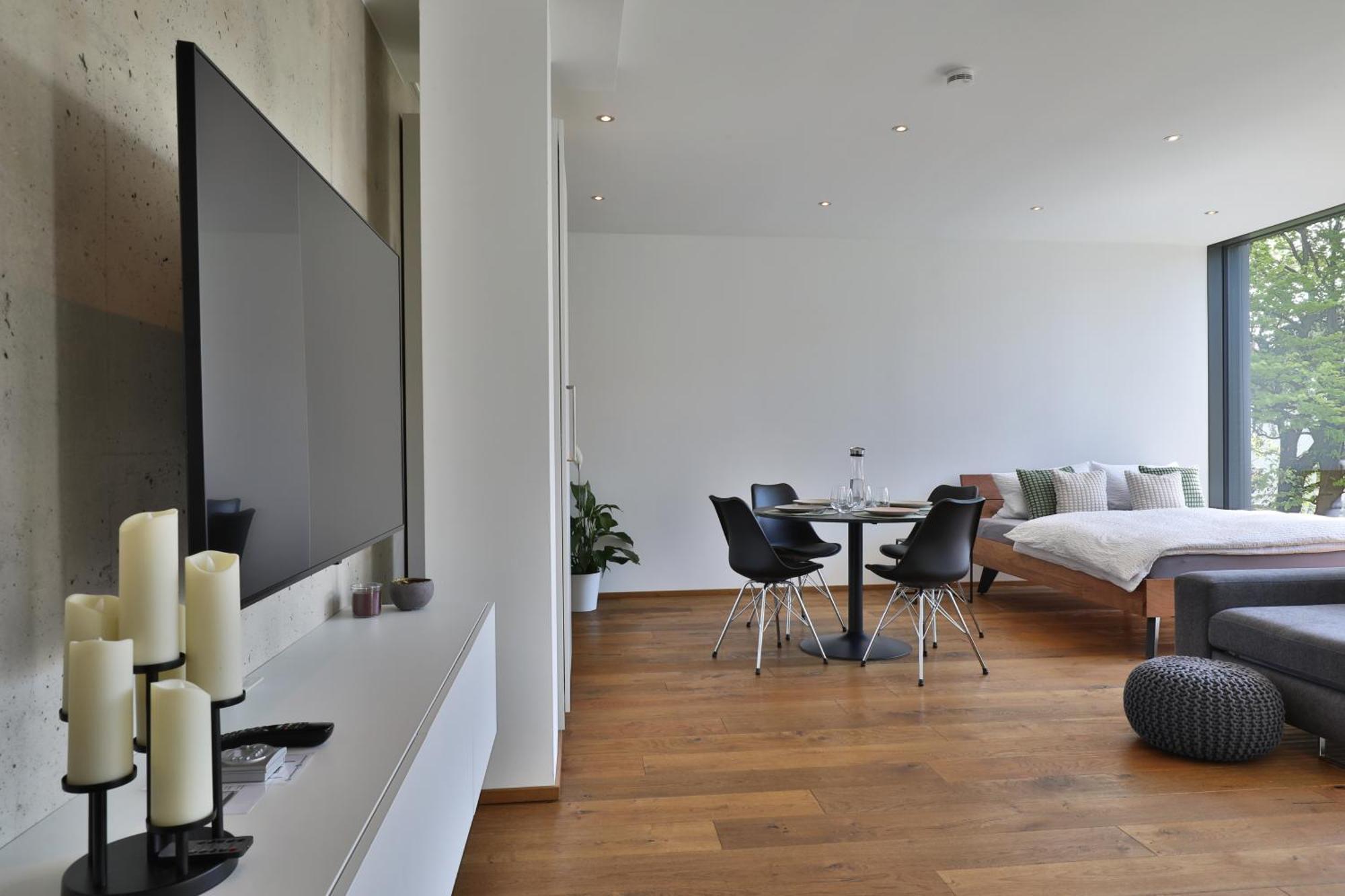 Moderne Studio-Wohnung Gersthofen Kültér fotó