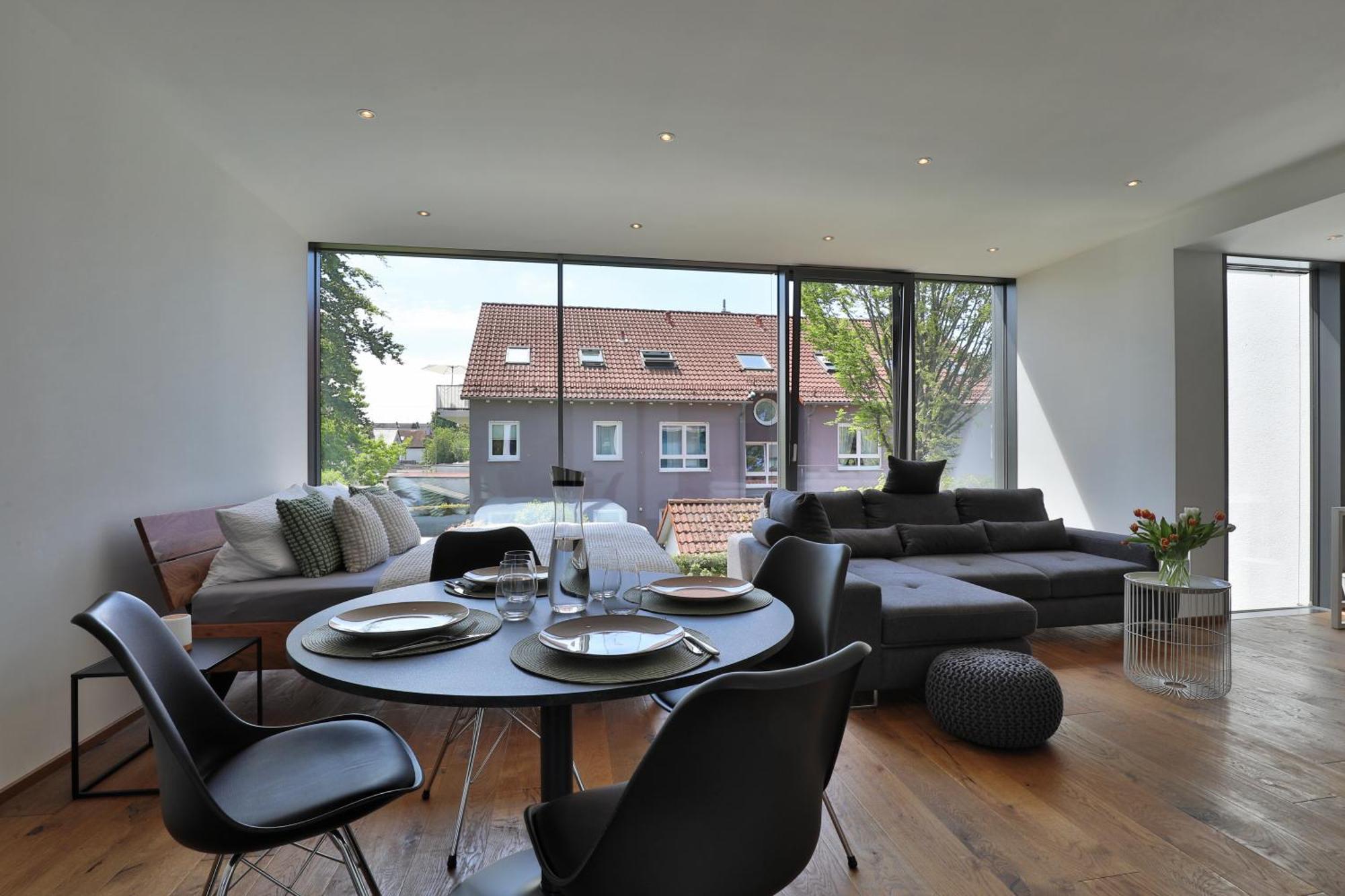 Moderne Studio-Wohnung Gersthofen Kültér fotó