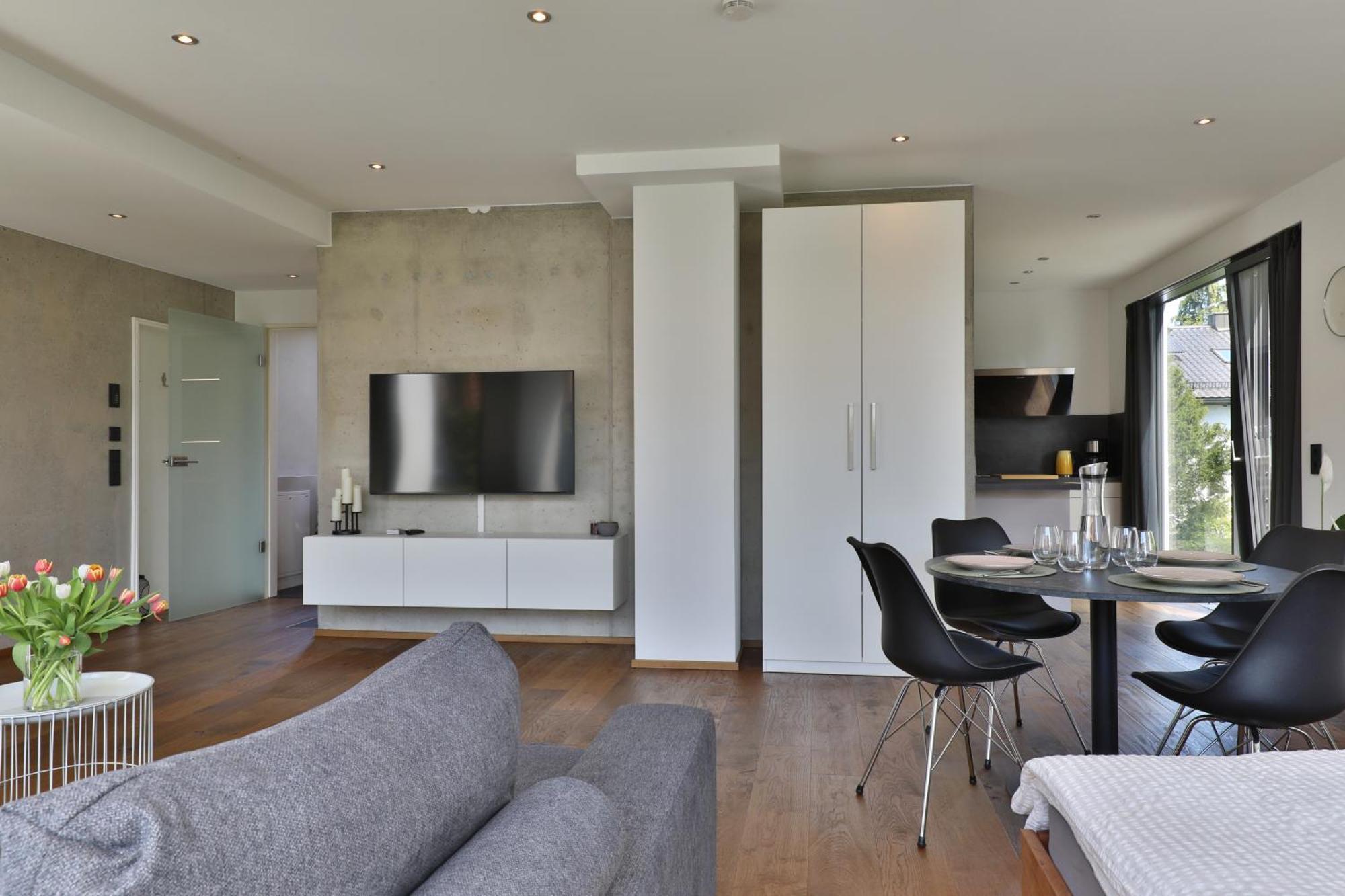 Moderne Studio-Wohnung Gersthofen Kültér fotó